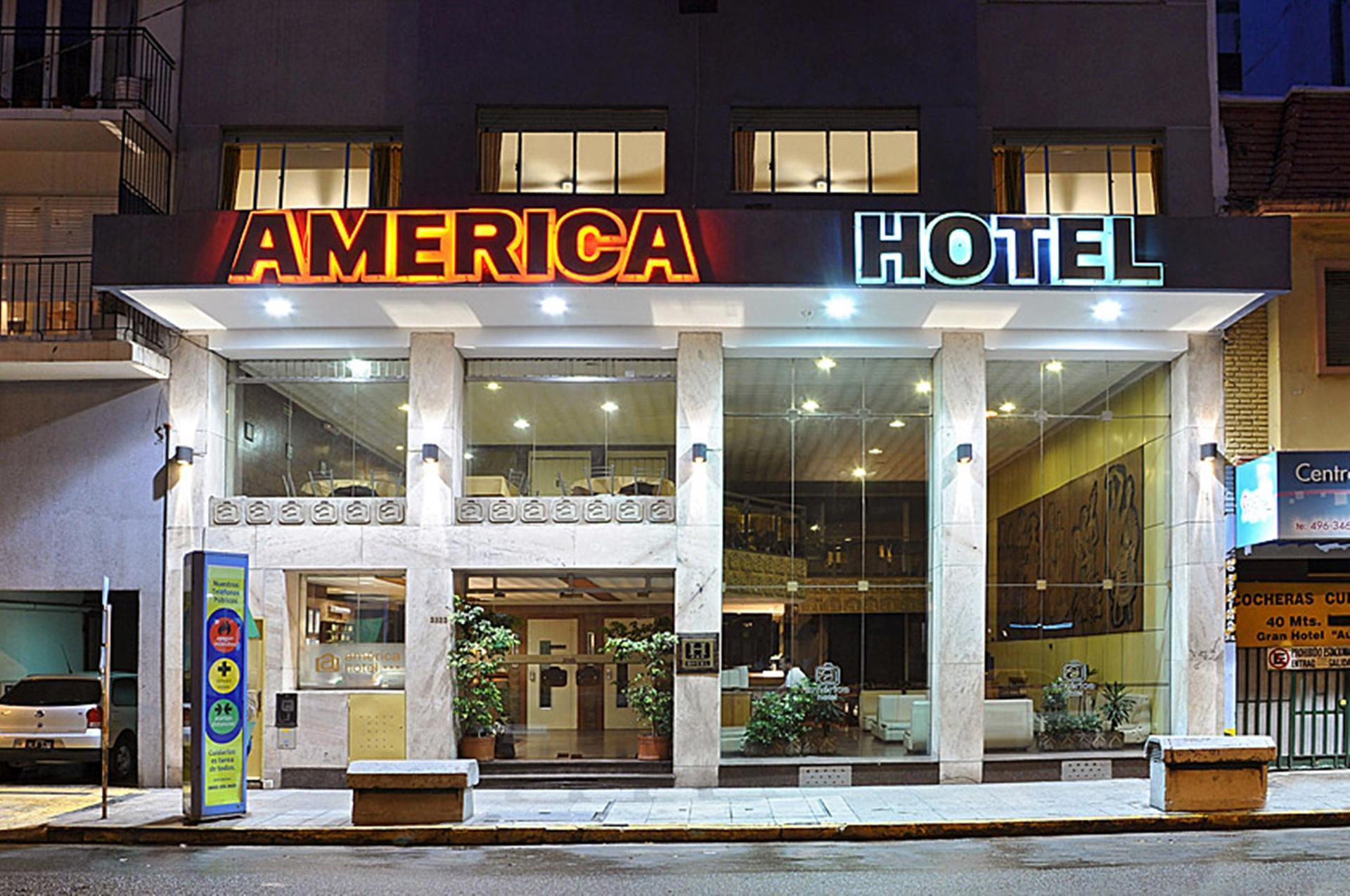 Hotel America Mar del Plata Eksteriør billede