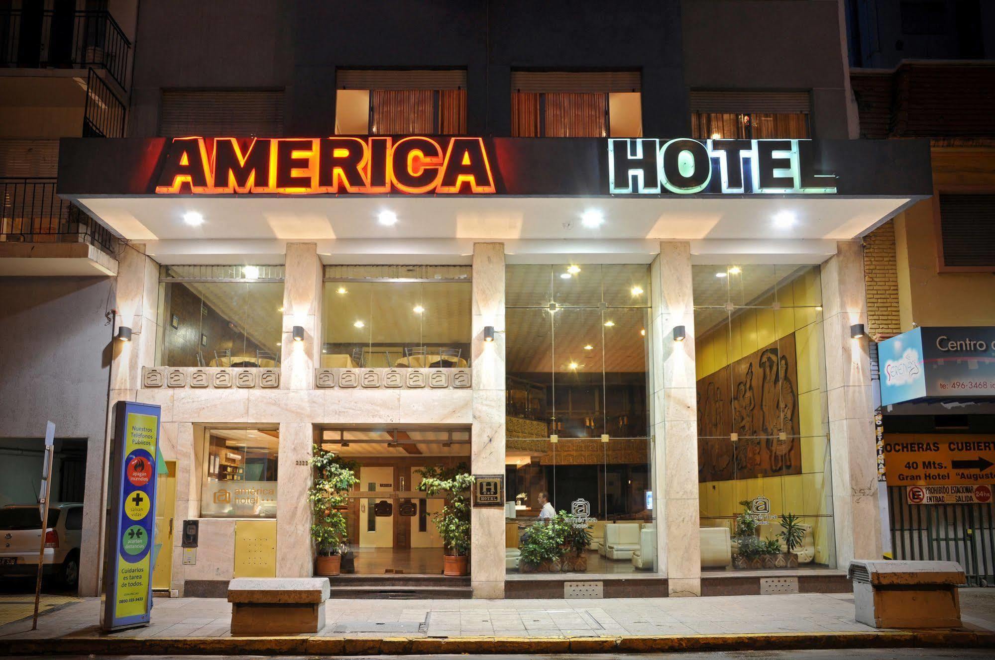 Hotel America Mar del Plata Eksteriør billede
